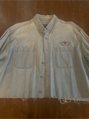 Harley-Davidson Cropped Shirt